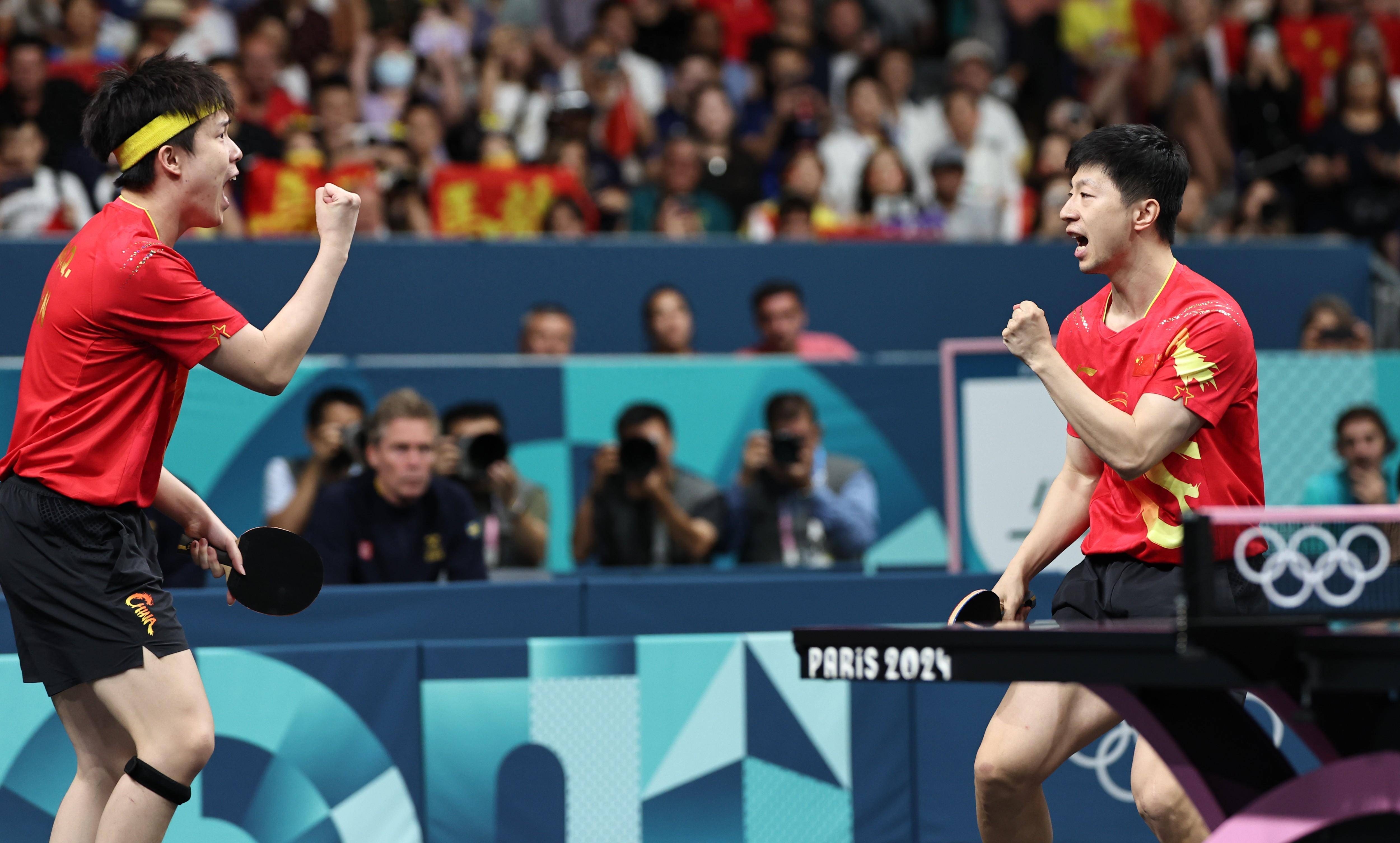 奥地利乒乓球队逆转英国乒乓球队，马龙统治全场的简单介绍